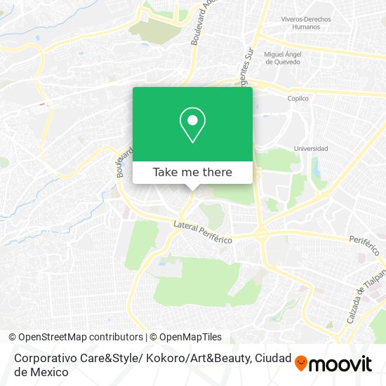 Corporativo Care&Style/ Kokoro / Art&Beauty map