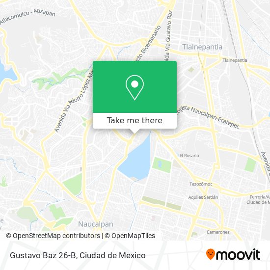 Gustavo Baz 26-B map