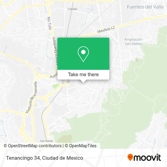 Tenancingo 34 map