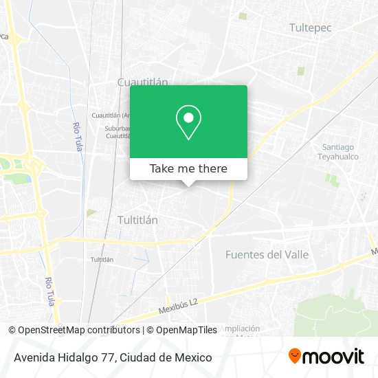 Avenida Hidalgo 77 map