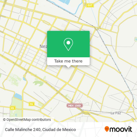 Calle Malinche 240 map