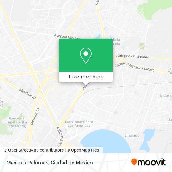 Mapa de Mexibus Palomas