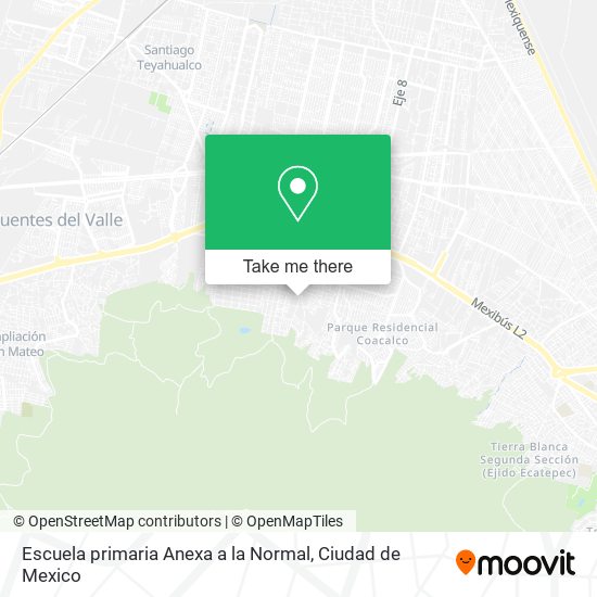 Escuela primaria Anexa a la Normal map