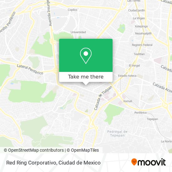 Mapa de Red Ring Corporativo