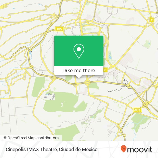 Cinépolis IMAX Theatre map