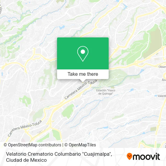 Velatorio Crematorio Columbario "Cuajimalpa" map