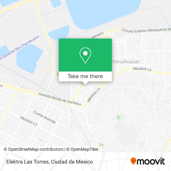 Mapa de Elektra Las Torres