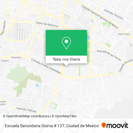 Escuela Secundaria Diurna # 137 map