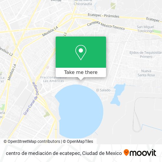 centro de mediación de ecatepec map