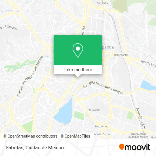 Sabritas map