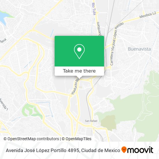 Mapa de Avenida José López Portillo 4895