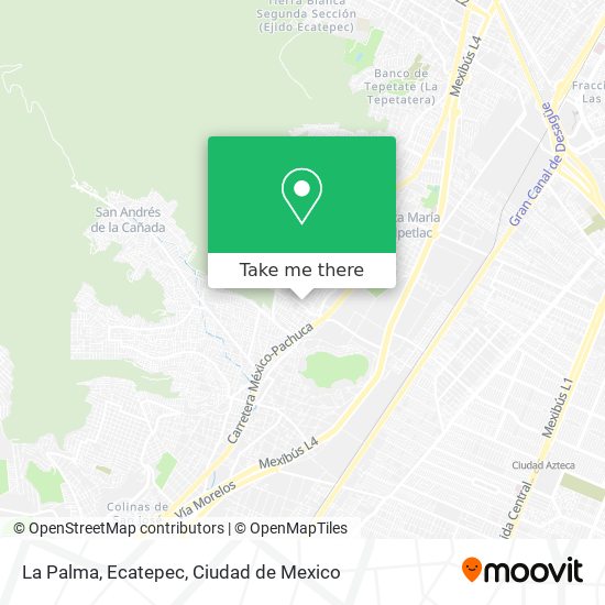 Mapa de La Palma, Ecatepec