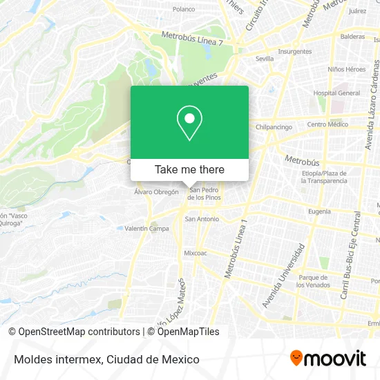 Moldes intermex map