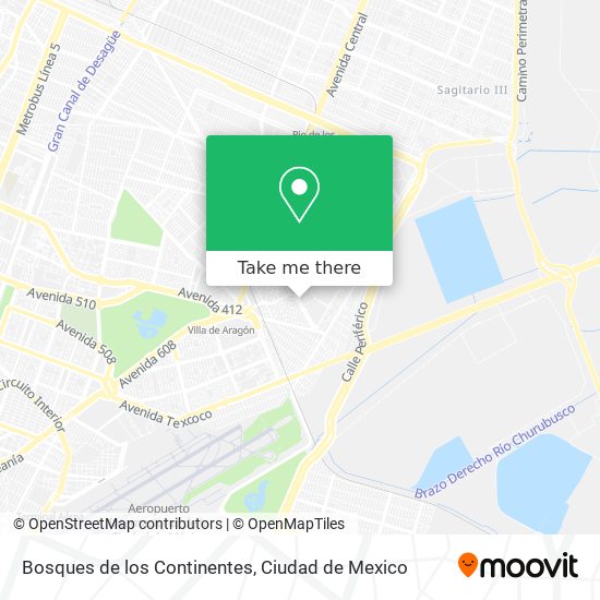 Bosques de los Continentes map