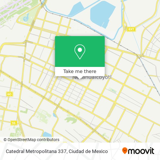 Mapa de Catedral Metropolitana 337