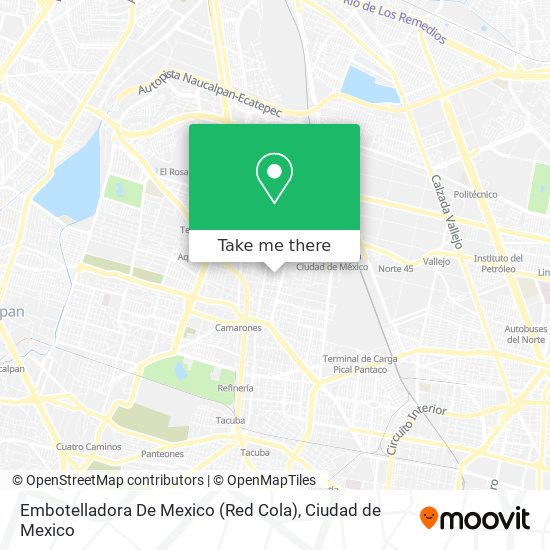 Embotelladora De Mexico (Red Cola) map