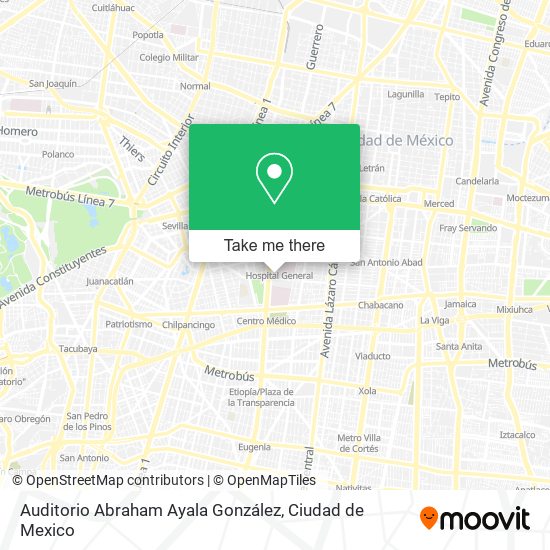 Auditorio Abraham Ayala González map