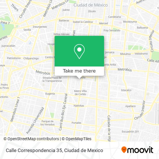 Calle Correspondencia 35 map