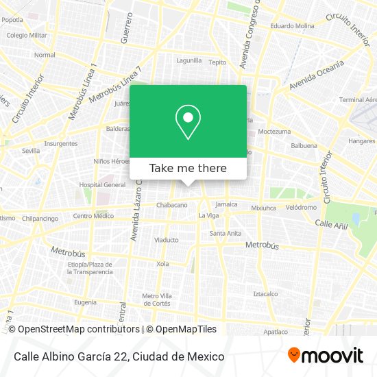 Calle Albino García 22 map