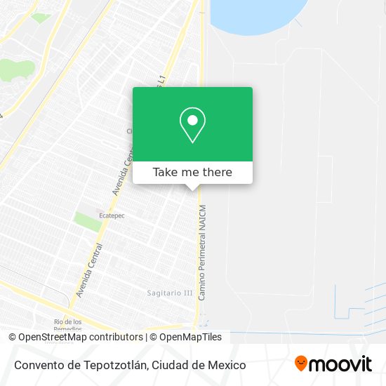 Convento de Tepotzotlán map
