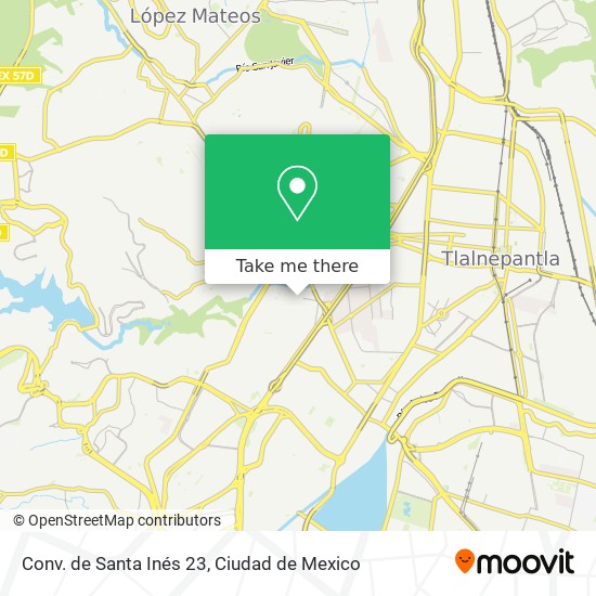 Conv. de Santa Inés 23 map