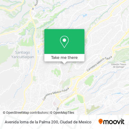 Mapa de Avenida loma de la Palma 200