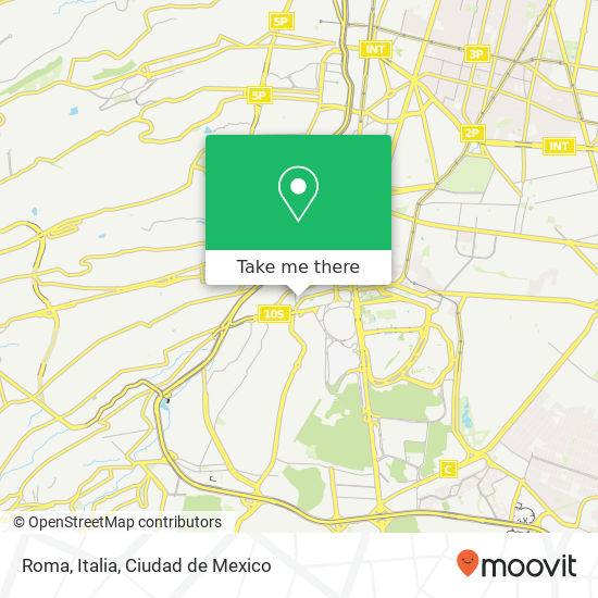 Roma, Italia map