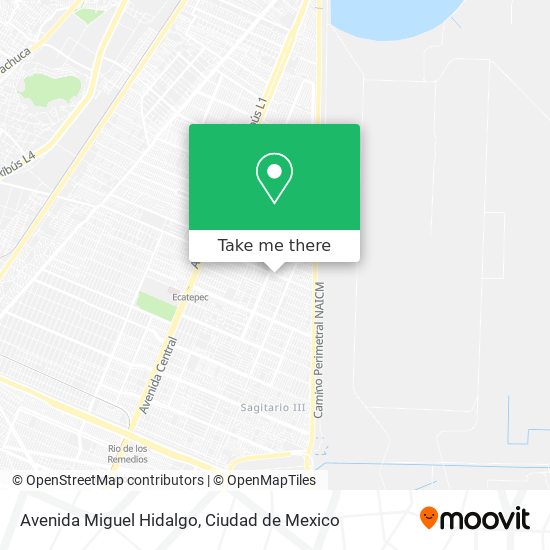 Mapa de Avenida Miguel Hidalgo