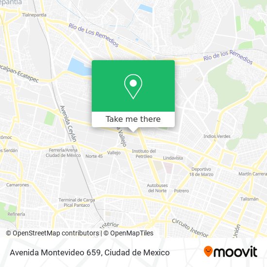 Mapa de Avenida Montevideo 659