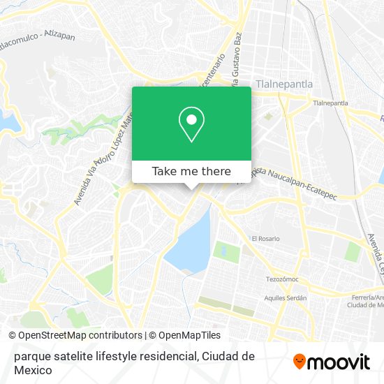 parque satelite lifestyle residencial map