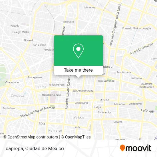 caprepa map
