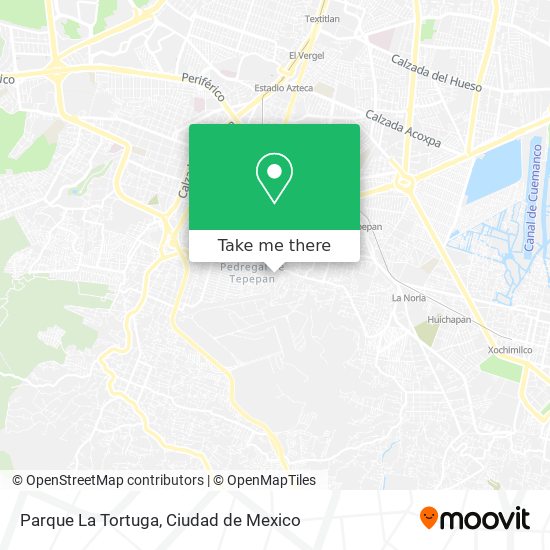 Mapa de Parque La Tortuga