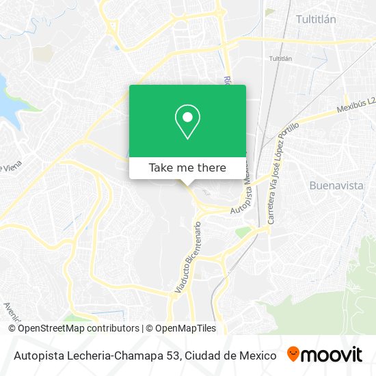 Mapa de Autopista Lecheria-Chamapa 53