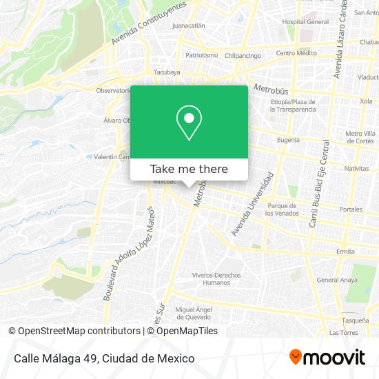 Calle Málaga 49 map