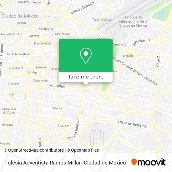 Iglesia Adventista Ramos Millan map