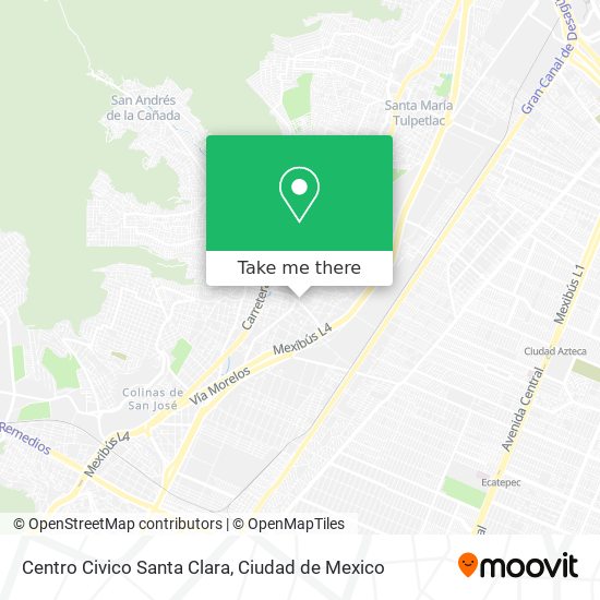 Centro Civico Santa Clara map