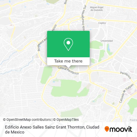 Edificio Anexo Salles Sainz Grant Thornton map