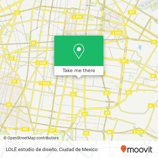 LOLÉ estudio de diseño map