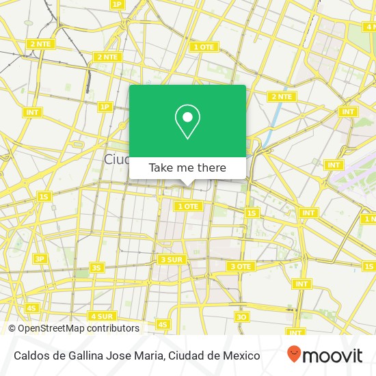Caldos de Gallina Jose Maria map