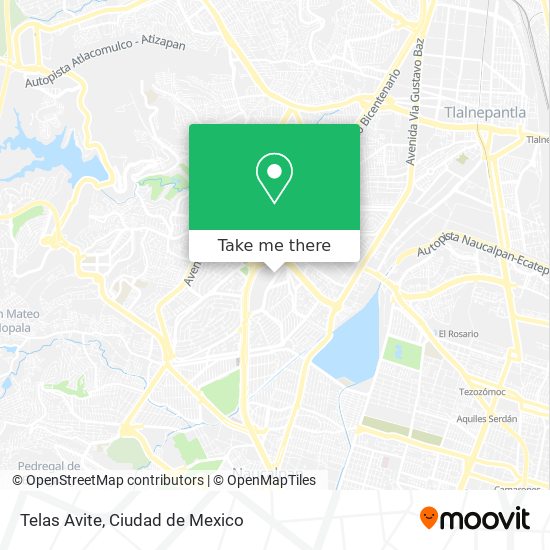 Mapa de Telas Avite