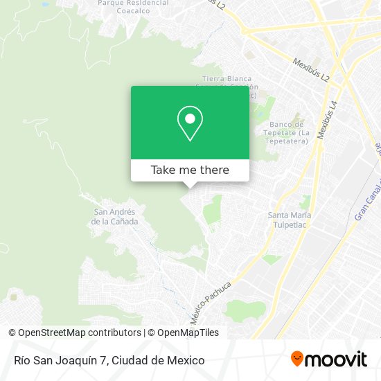 Río San Joaquín 7 map
