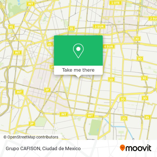 Grupo CAFISON map