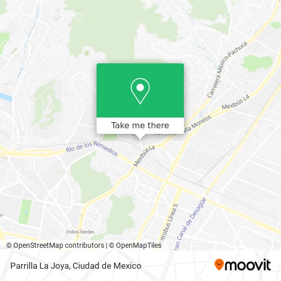Parrilla La Joya map
