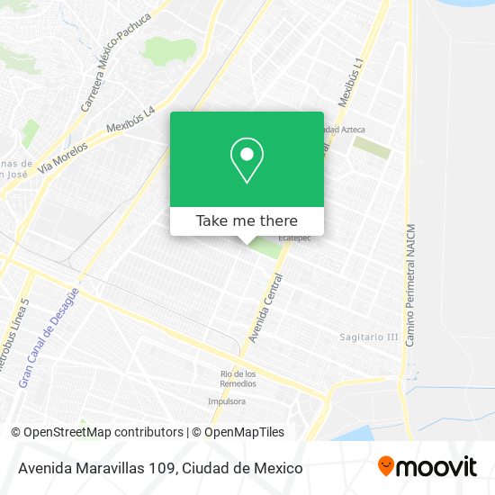 Avenida Maravillas 109 map
