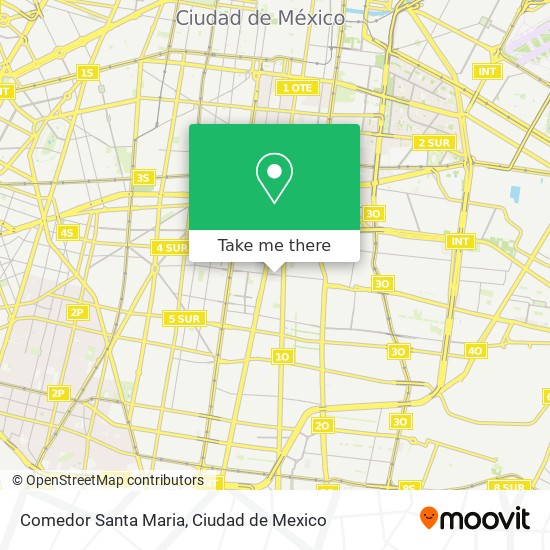 Comedor Santa Maria map