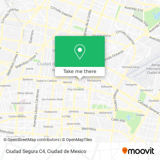 Ciudad Segura C4 map