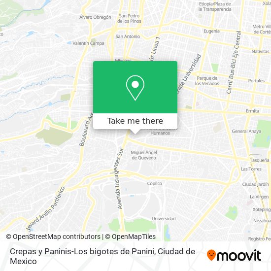 Crepas y Paninis-Los bigotes de Panini map