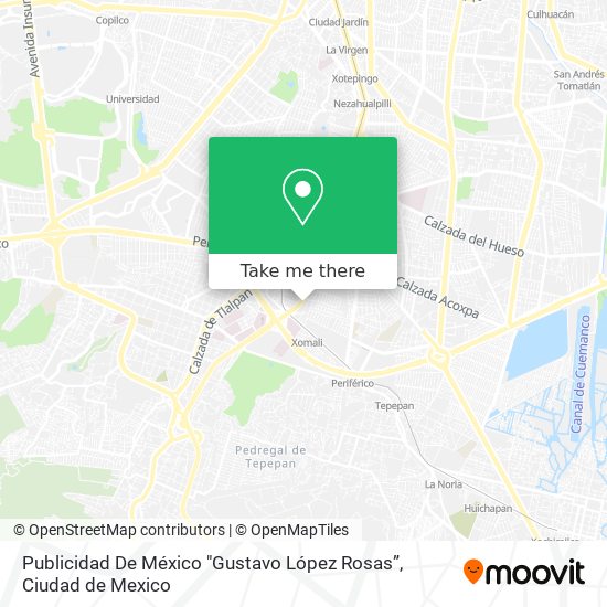Publicidad De México "Gustavo López Rosas” map