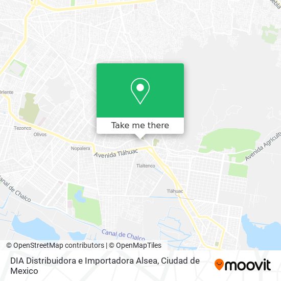 DIA Distribuidora e Importadora Alsea map