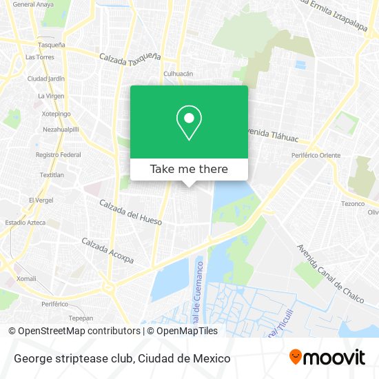 George striptease club map